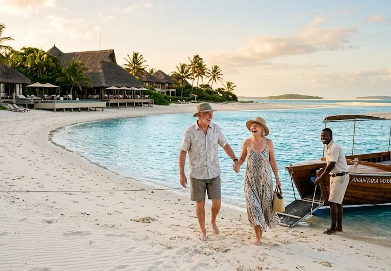 Anantara Bazaruto Island Resort luxury beachfront villas in Mozambique