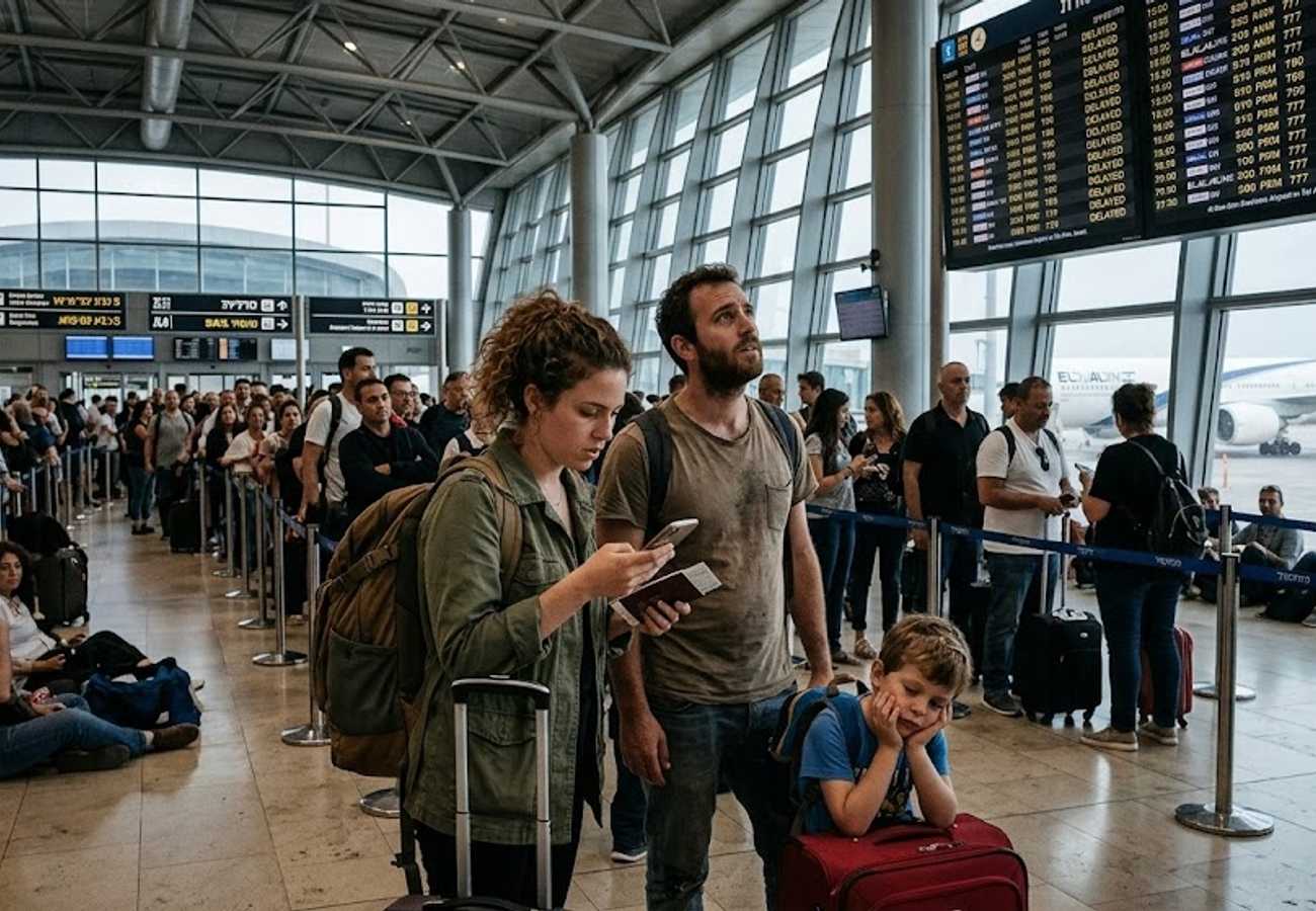 Ben-Gurion Airport Summer Delays Stretch to 90 Minutes as Passenger Volumes Exceed Pre-Pandemic Levels