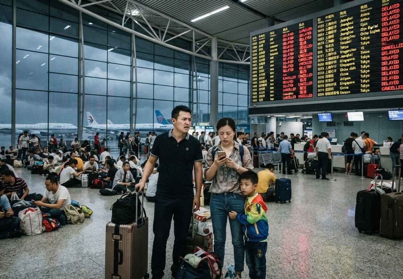 China Aviation Crisis 2026: 5,313 Flights Delayed and 148 Cancelled Across Major Hubs
