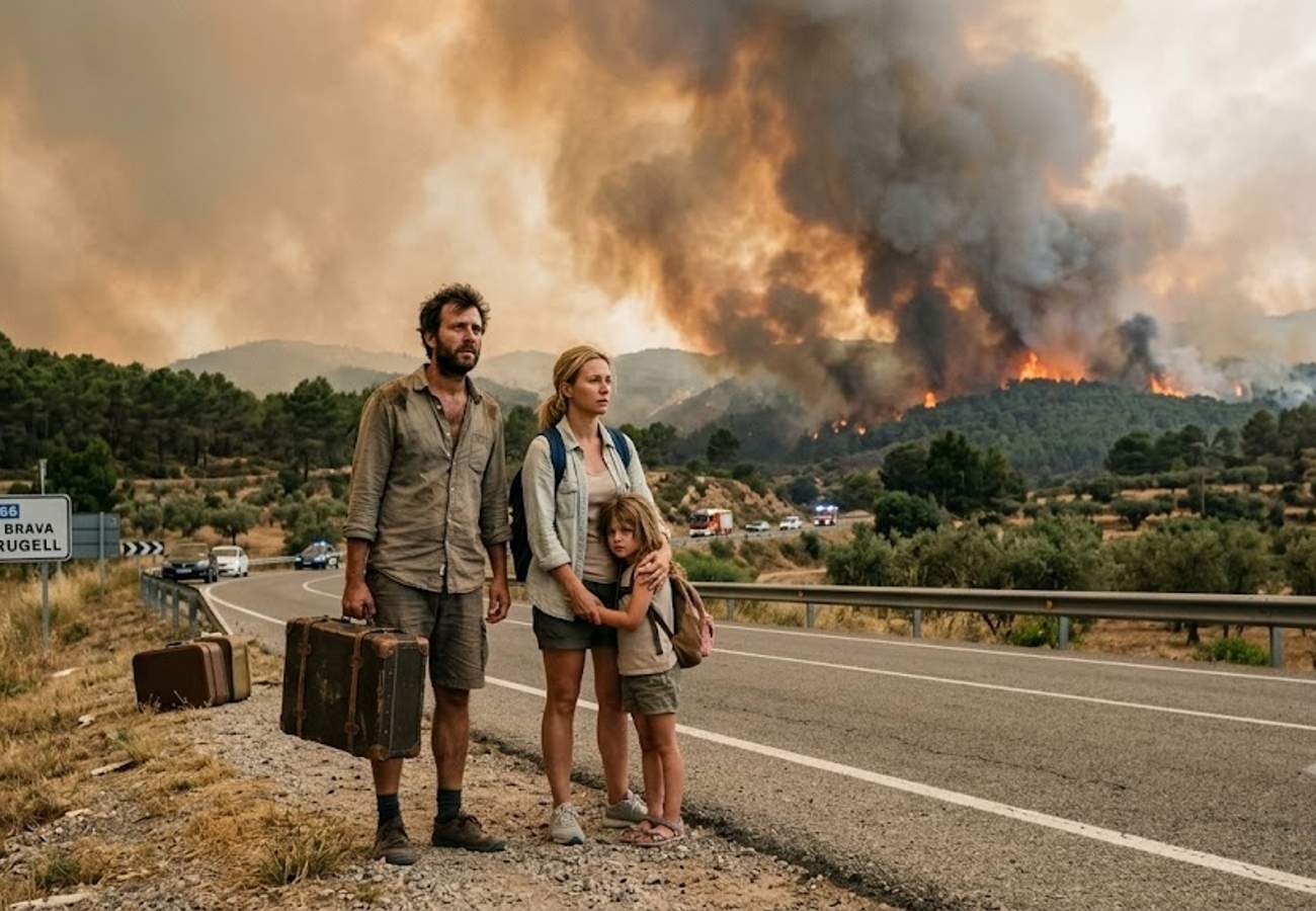 Costa Brava Wildfire Devours 2,200 Hectares Near La Bisbal d'Empordà, Forces 150 Tourist Evacuations During Catalonia's 2026 Peak Season