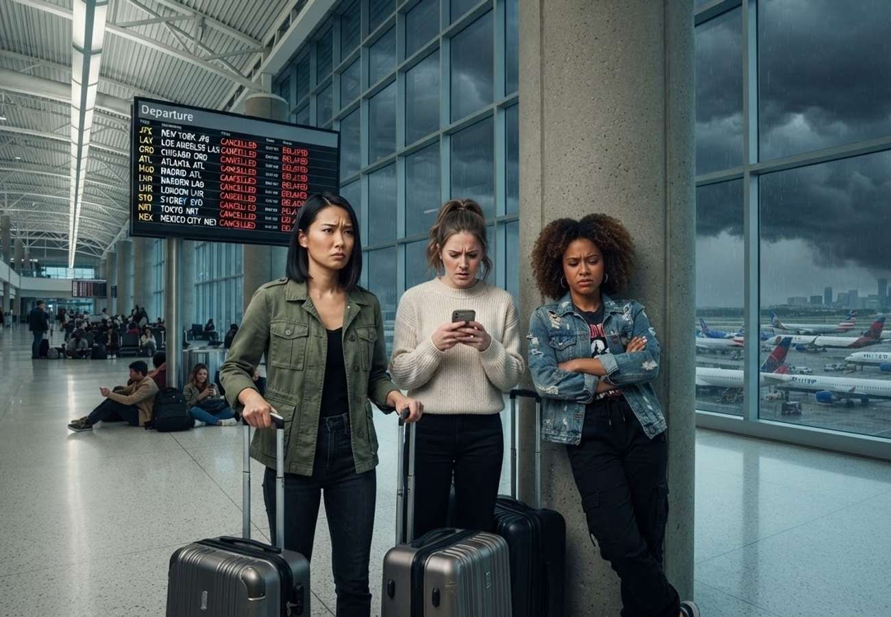 Dallas-Fort Worth Airport Weather Chaos July 7 2026: 501 Disruptions Hit American Airlines Qantas and Iberia