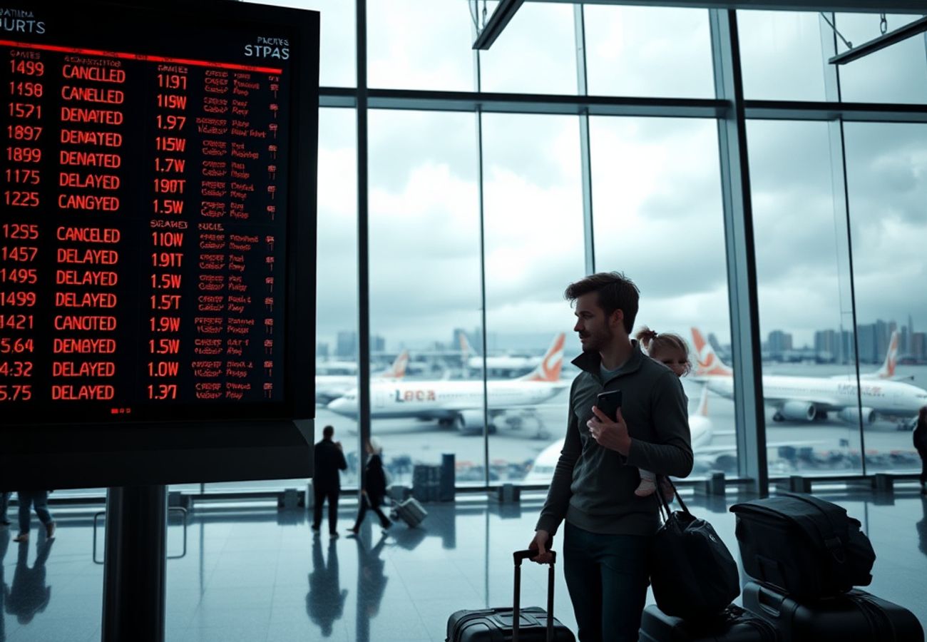 Delta Air Lines Braces for New York Hub Ground Stops as LaGuardia Leads Global Flight Cancellations in July 2026
