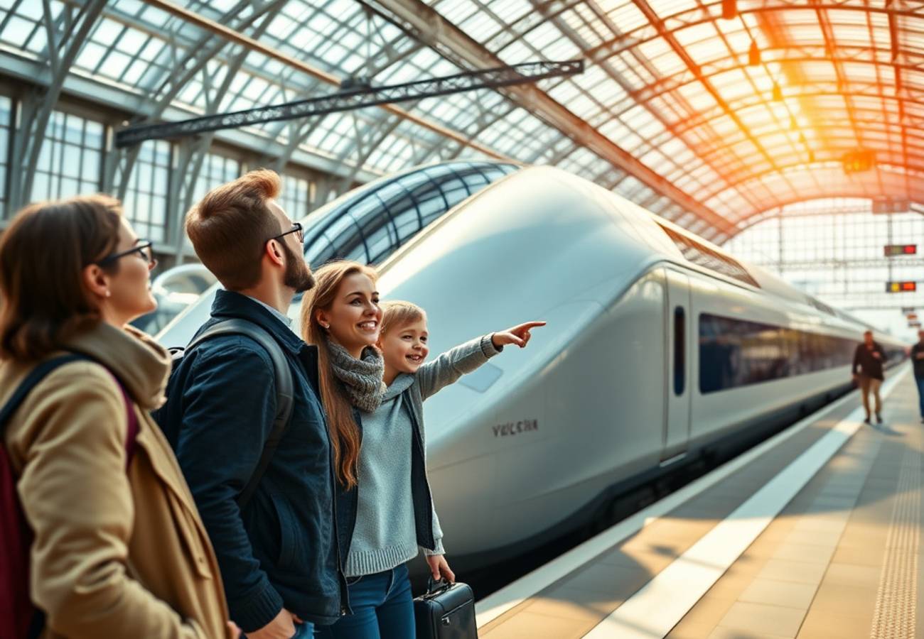 Alstom Celestia double-decker high-speed train design
