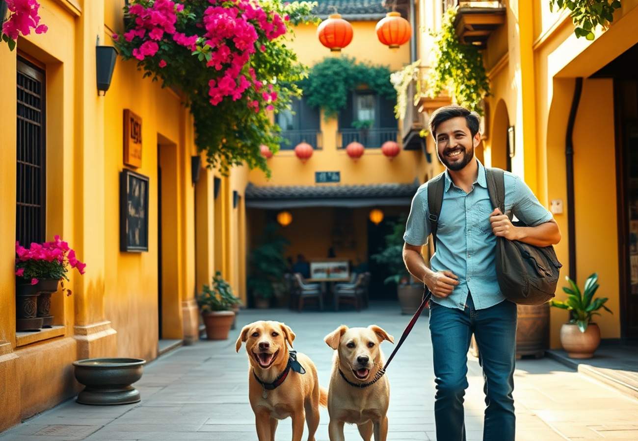 Pet-friendly travel landscapes in Asia