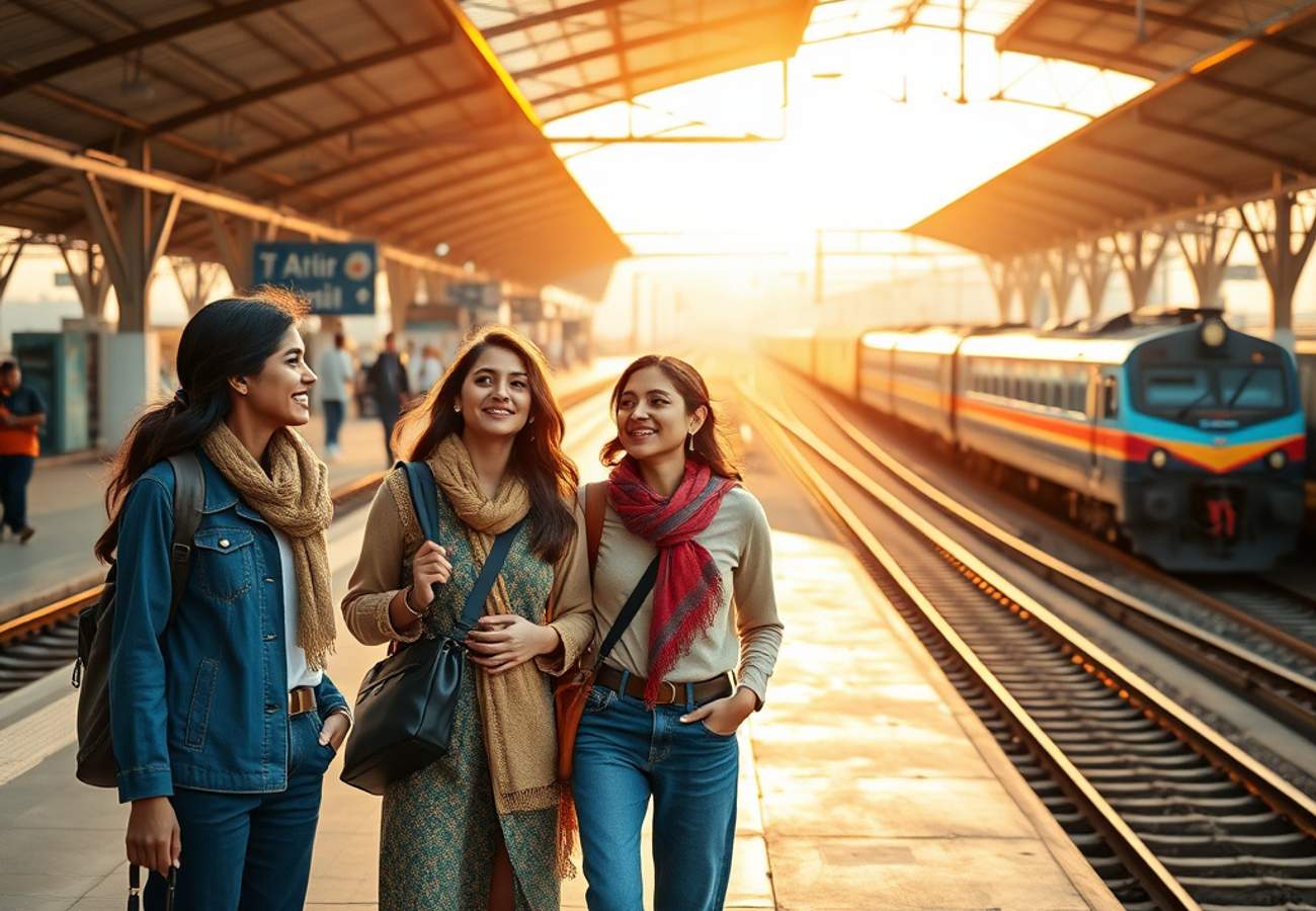 Railway tracks and infrastructure in West Bengal India