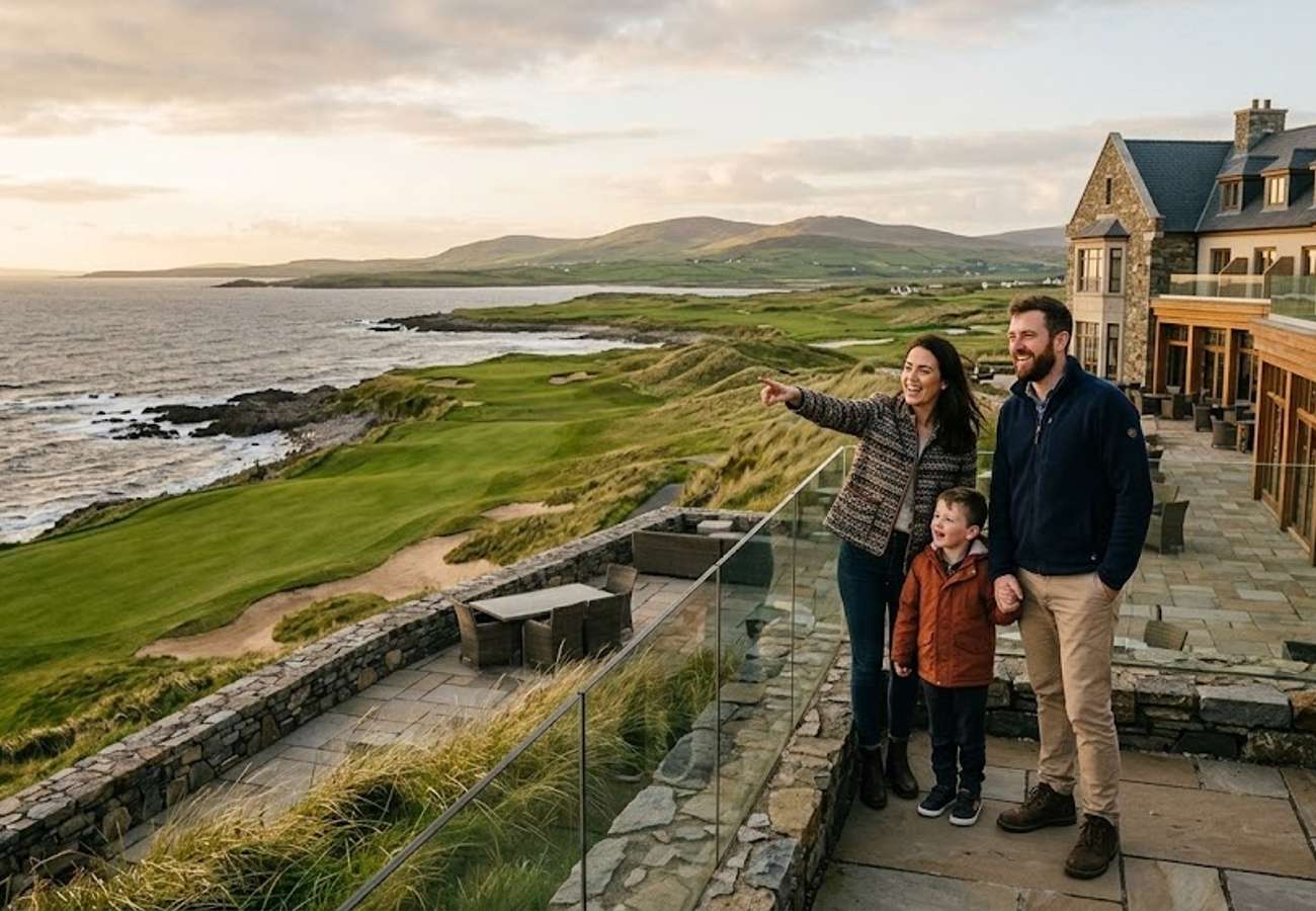 The Hawthorn by Galway Bay resort overlooking Galway Bay on Ireland's Wild Atlantic Way