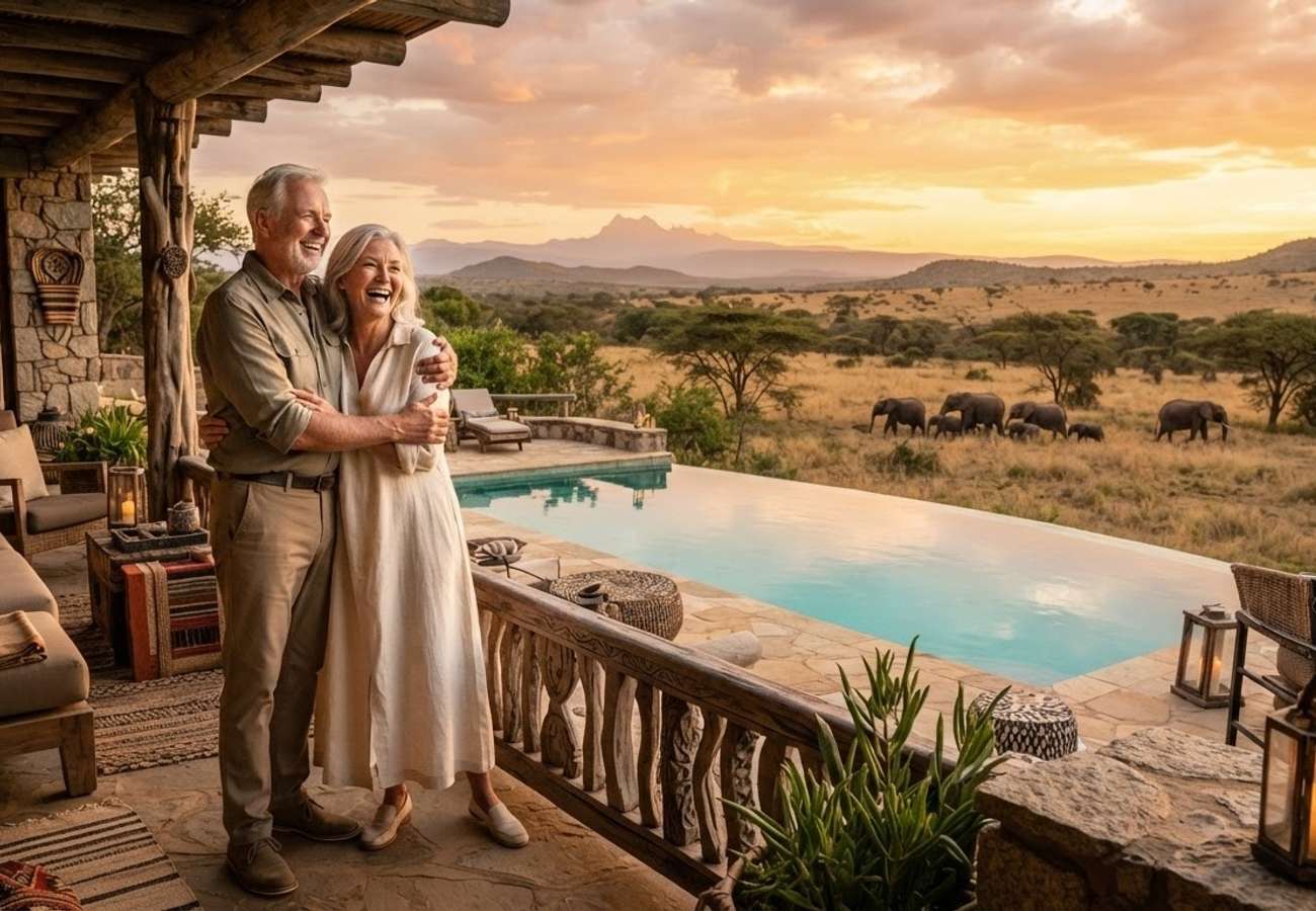Luxury safari residence in Laikipia Kenya