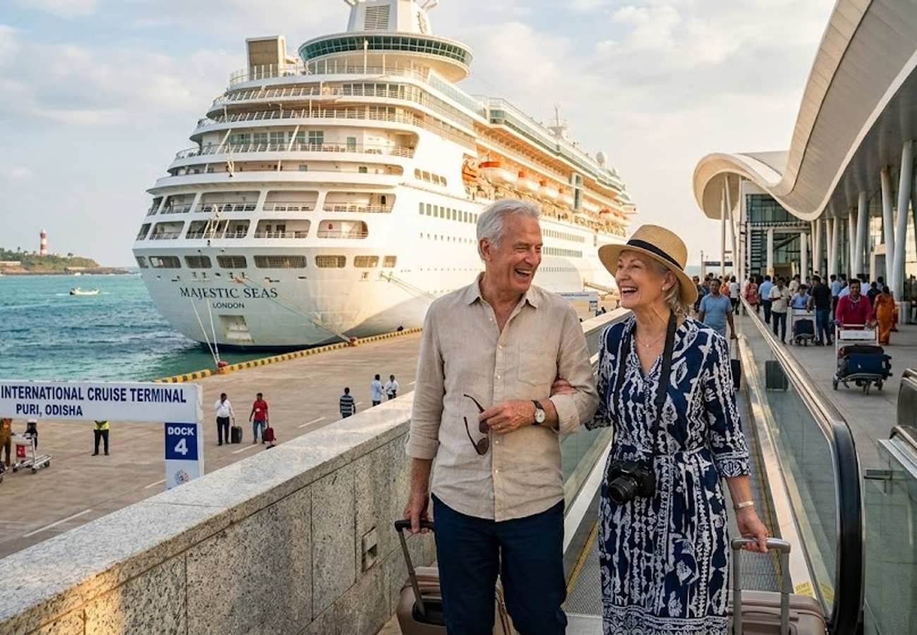 Odisha Develops ₹1,000 Crore Puri International Cruise Terminal and Maritime Hub for 2026