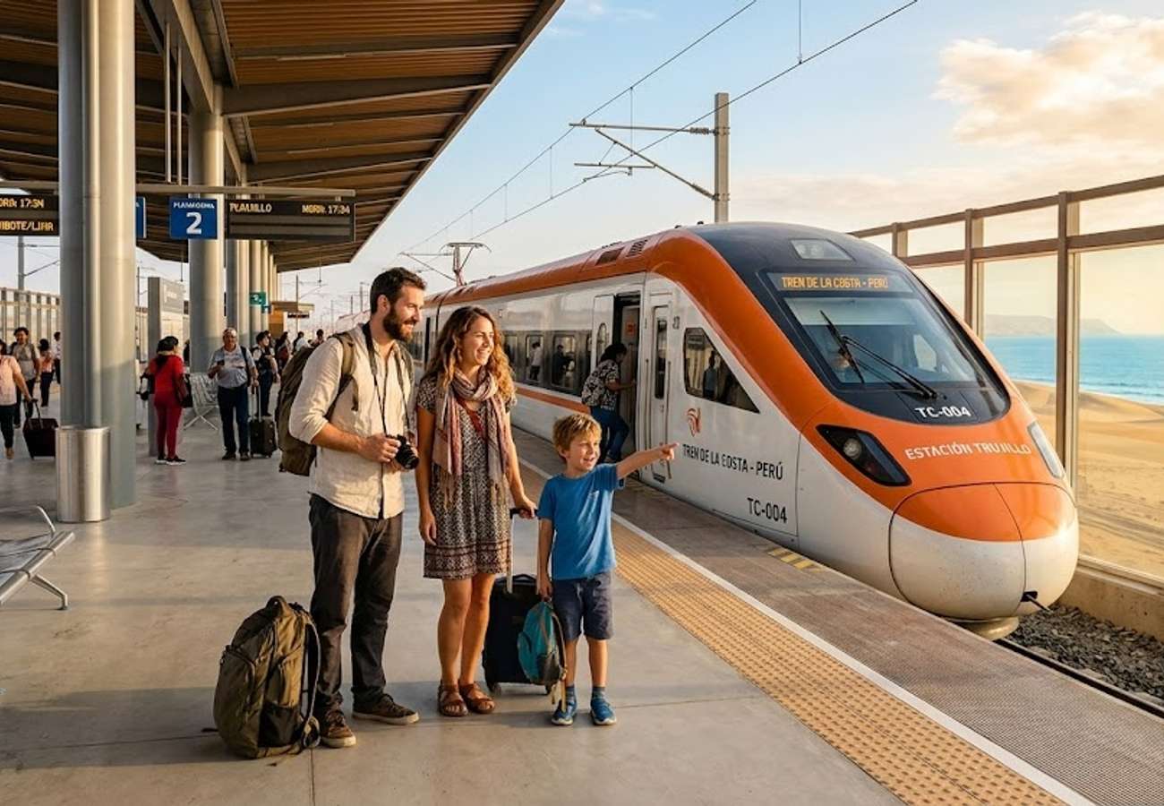 Peru Launches 200 km/h Lima-to-Ica High-Speed Coastal Rail to Connect Paracas and Nazca Lines