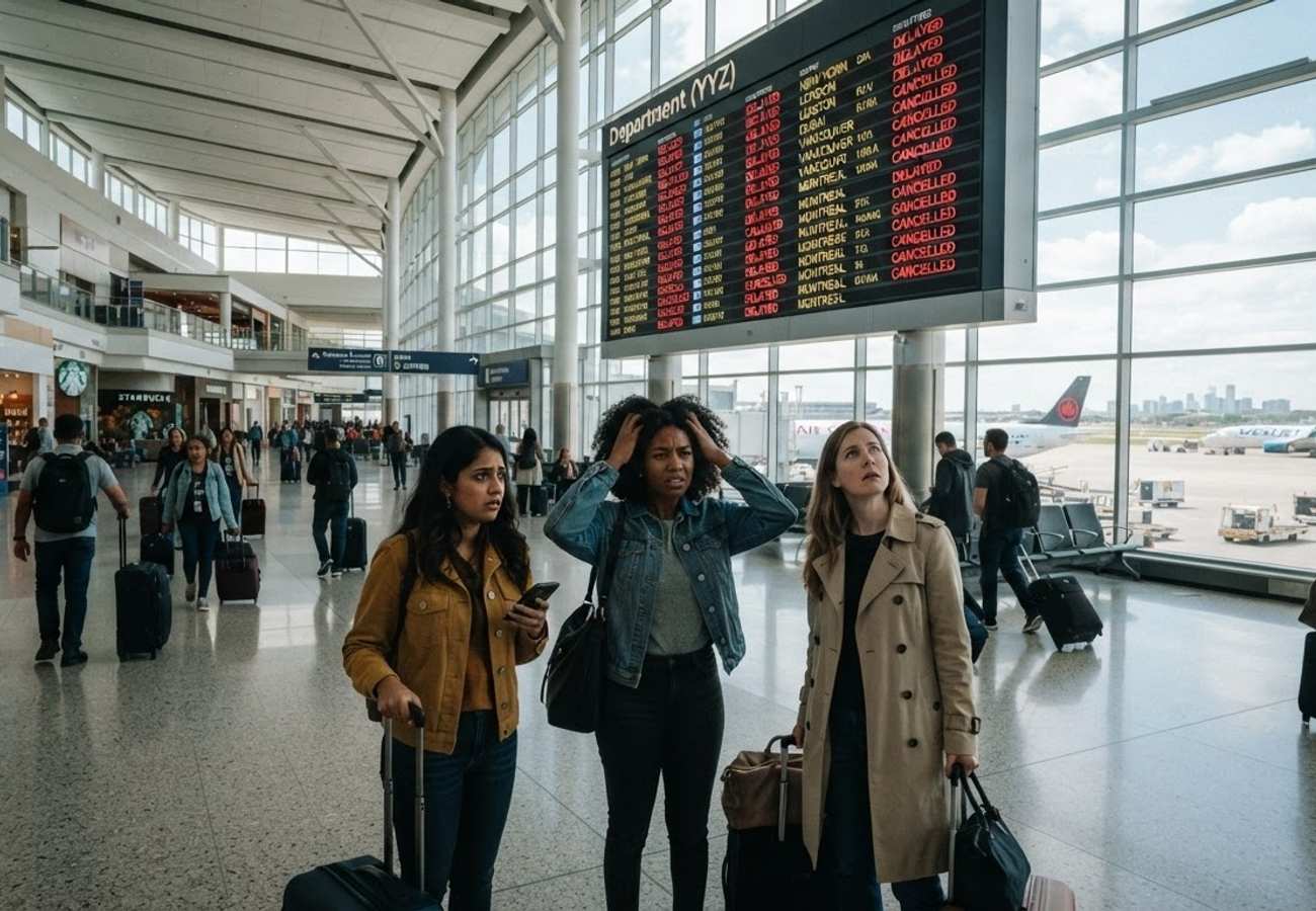 Toronto Pearson International Airport terminal interior