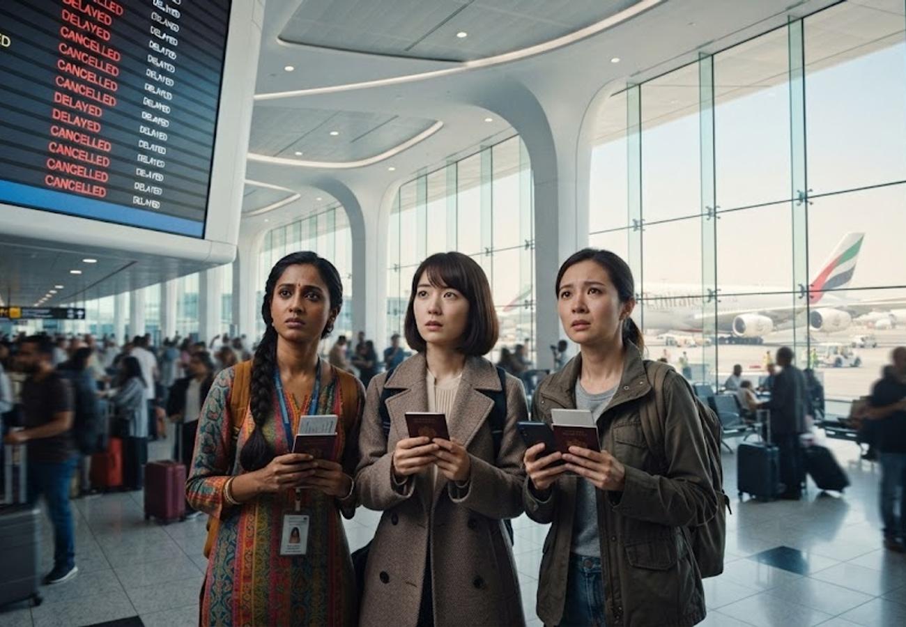 UAE Grants 30-Day Visa Extension and Emergency Relief to Asian Travellers Including Japan, Singapore, India Amid 2026 Airspace Crisis