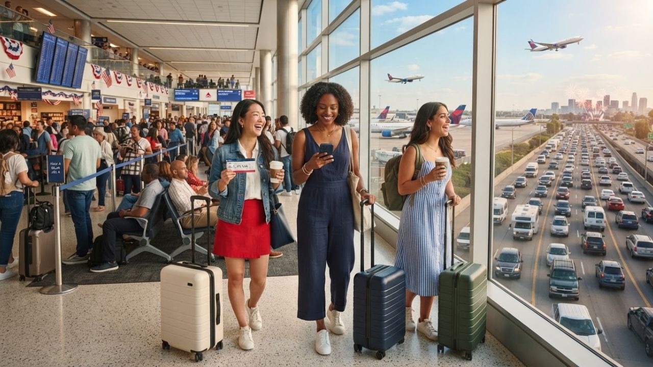 US Independence Day Travel Surge: 72 Million Projected on Roads and Flights