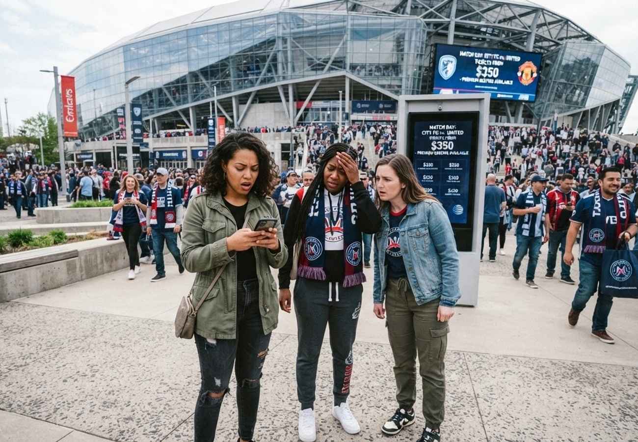 FIFA World Cup stadium atmosphere with fans