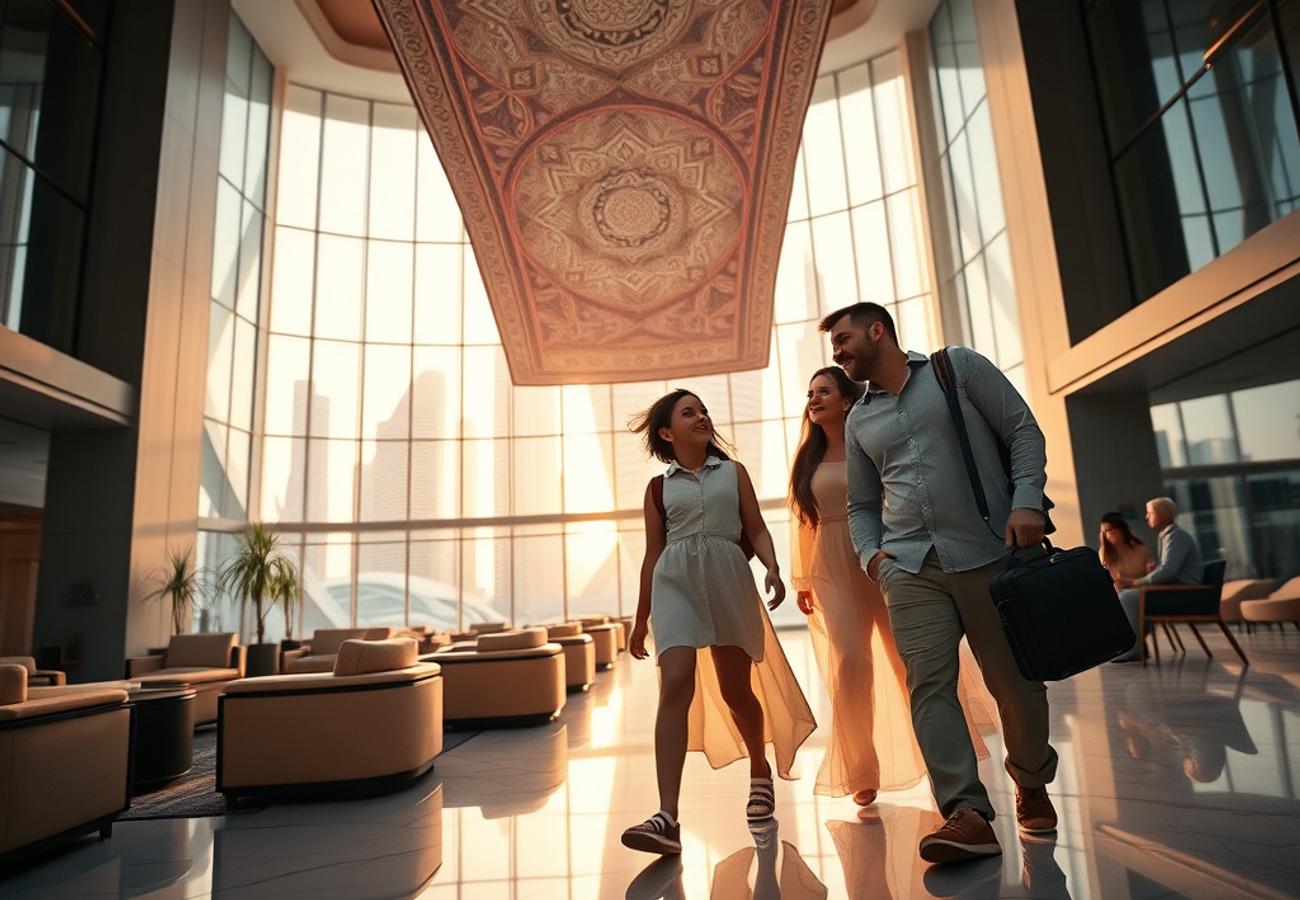 Exterior view of the W Riyadh KAFD luxury hotel in Saudi Arabia