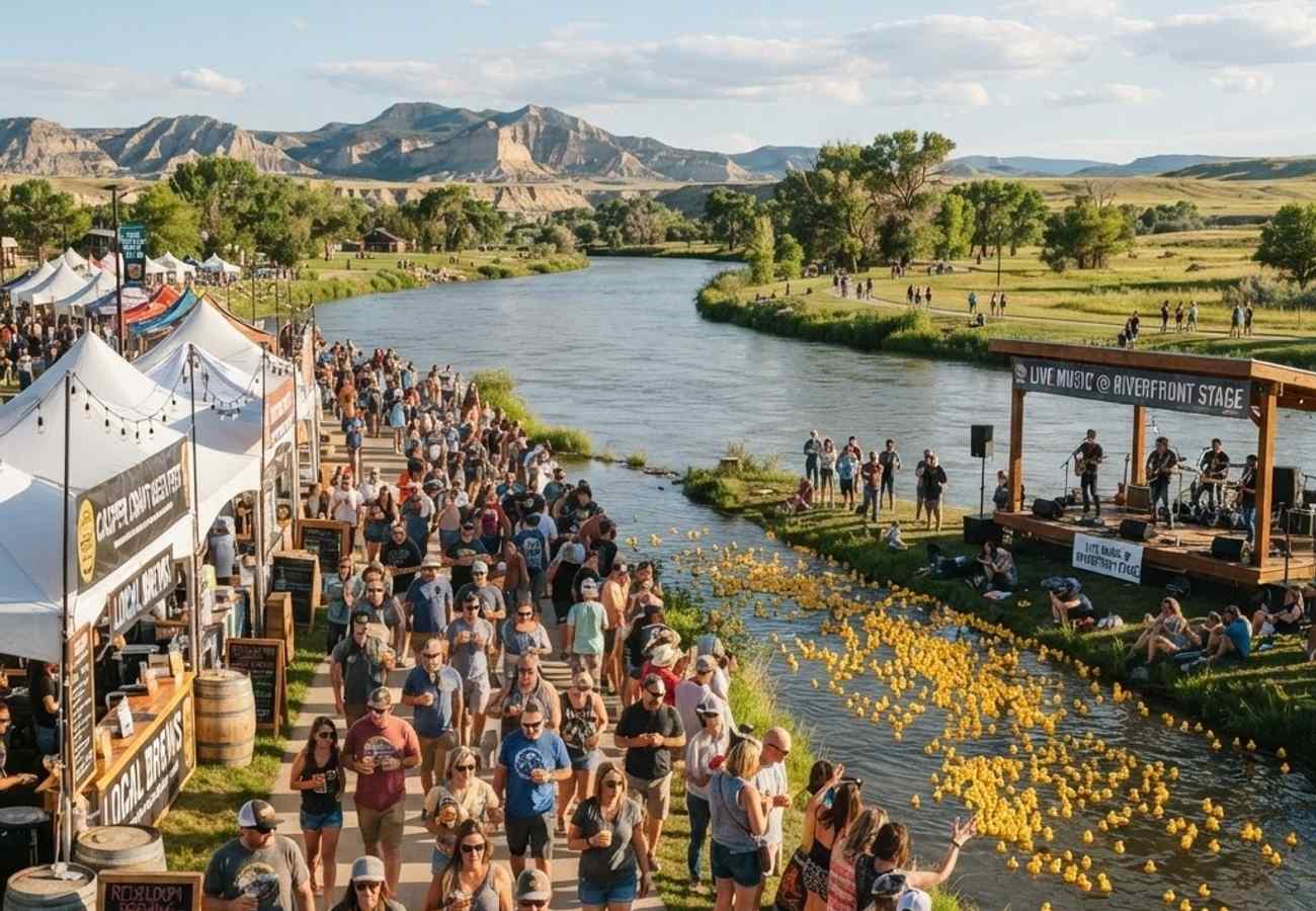 34th Annual Casper Riverfest 2026: Craft Beer and Great Duck Derby Return to Wyoming