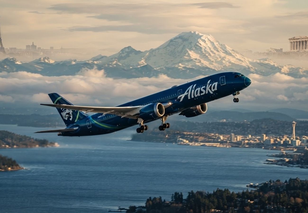 Alaska Airlines Expands Seattle Hub with Nonstop Flights to Paris and Athens in 2027