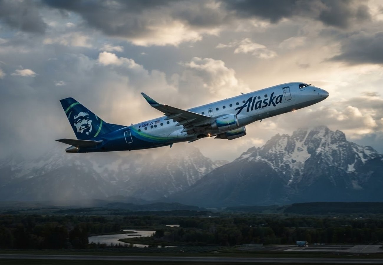 Alaska Airlines Flight SKW3362 Seattle to Jackson Diverted to Salt Lake City on August 4 2026