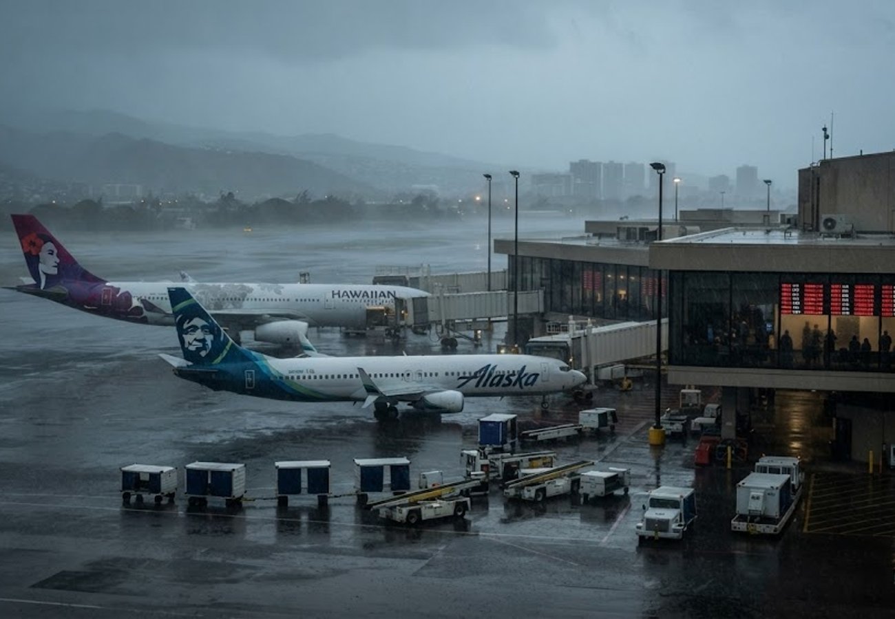 Alaska and Hawaiian Airlines Cancel Over 120 Flights as Tropical Storm Lala Disrupts Hawaii Transit 2026