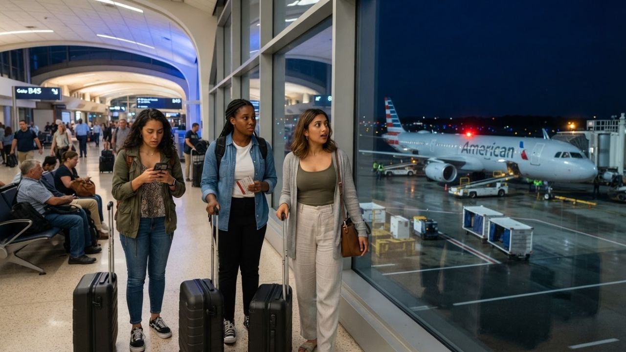 American Airlines Flight AA2251 Diverted to Washington Dulles