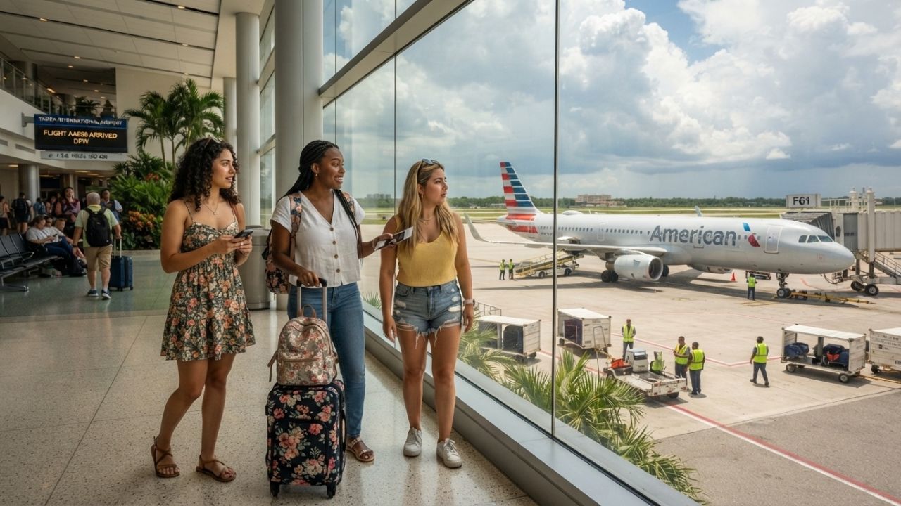 American Airlines Flight AA899 from Dallas to Miami Diverts to Tampa
