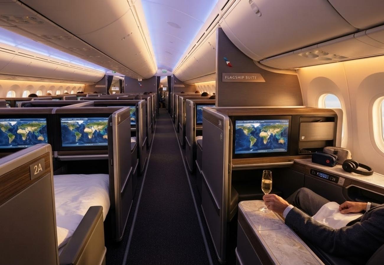 American Airlines Targets 50% Growth in Premium Seating with Massive Fleet and Lounge Overhaul by 2030