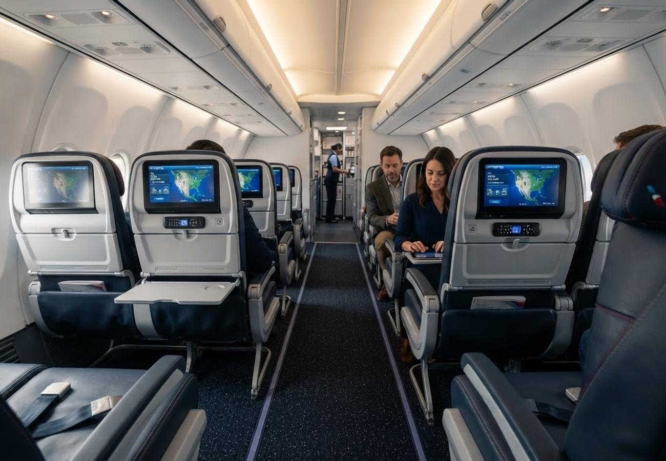 American Airlines Plans Return of Seatback Screens for Narrowbody Fleet in 2028