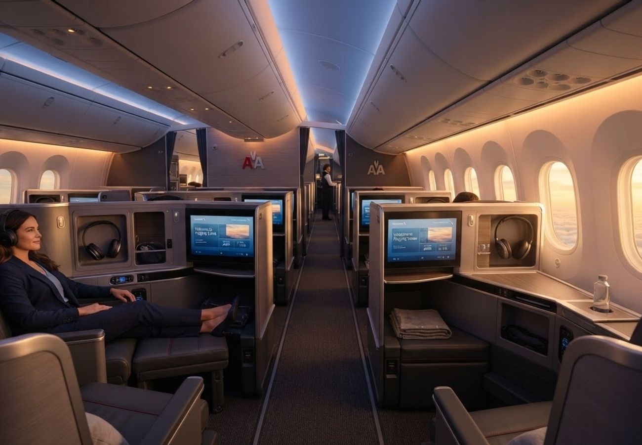American Airlines Fleet Overhaul 2026: Premium Seat Expansion and Seatback Screen Return