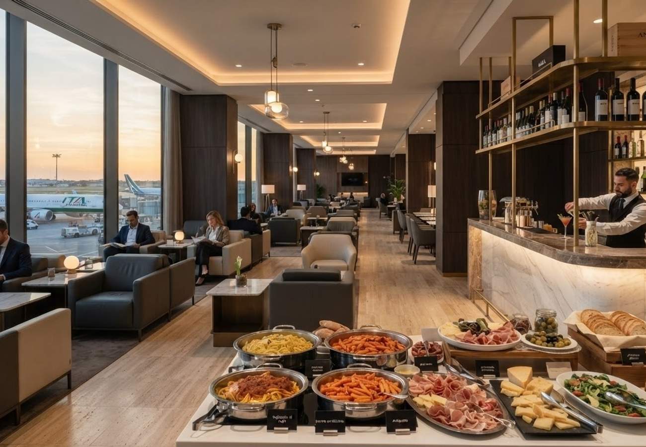 Rome Fiumicino Airport Lounge Guide 2026: Costs, Access Rights, and Terminal Analysis