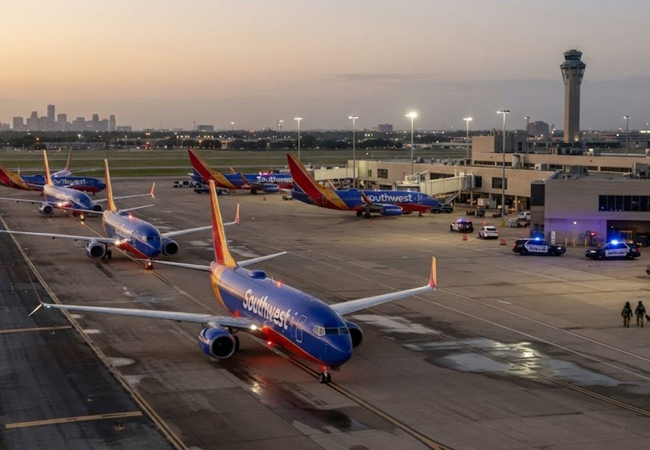 Southwest Airlines Bomb Threat at Houston Hobby Airport Causes Massive Tarmac Delays in 2026