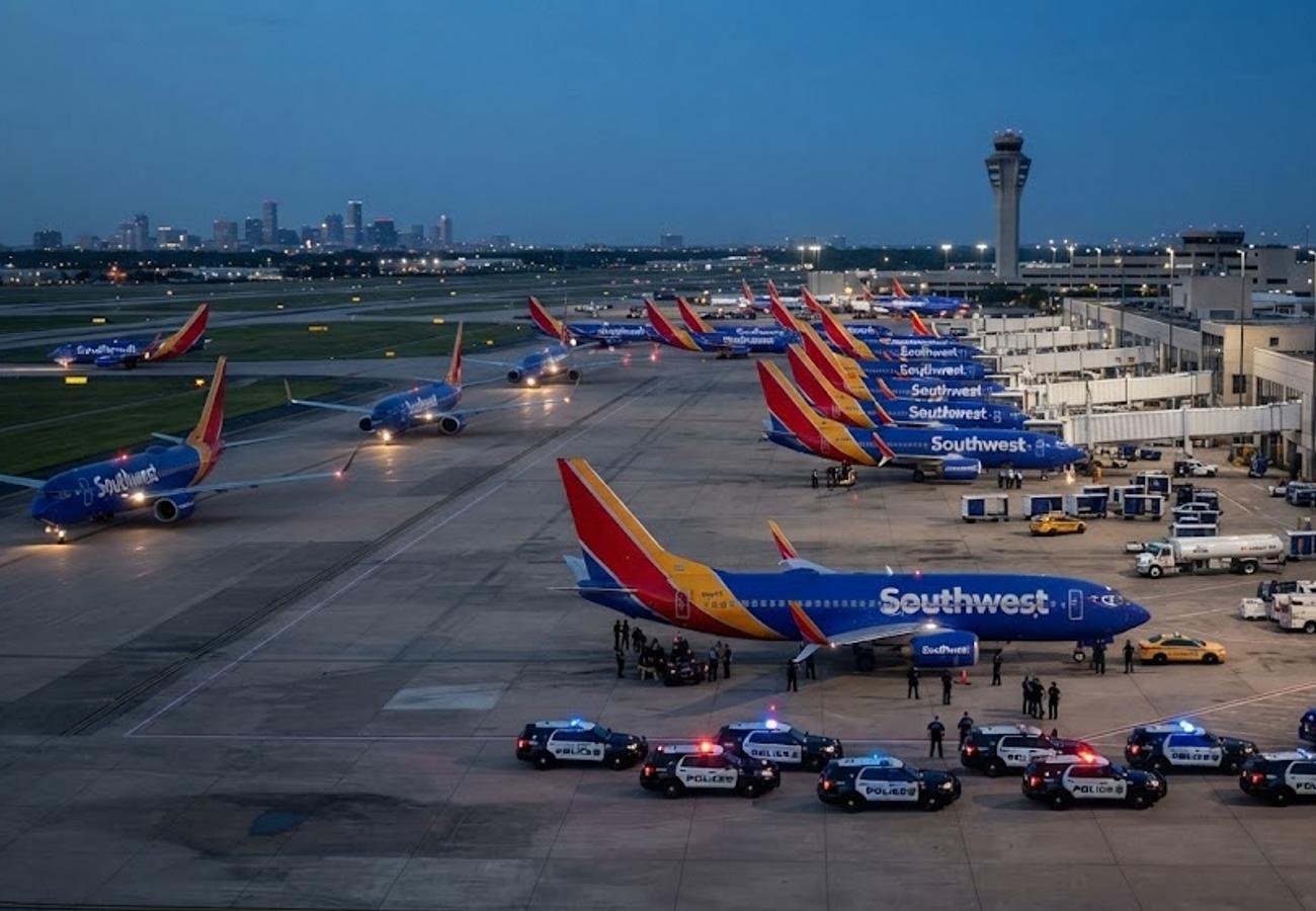 Southwest Airlines Bomb Threat at Houston Hobby Airport Triggers Multi-Hour Tarmac Delays in 2026