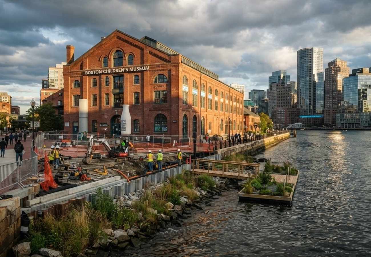 Boston Children's Museum Launches $18 Million Waterfront Resiliency Project to Combat Sea Level Rise in 2026