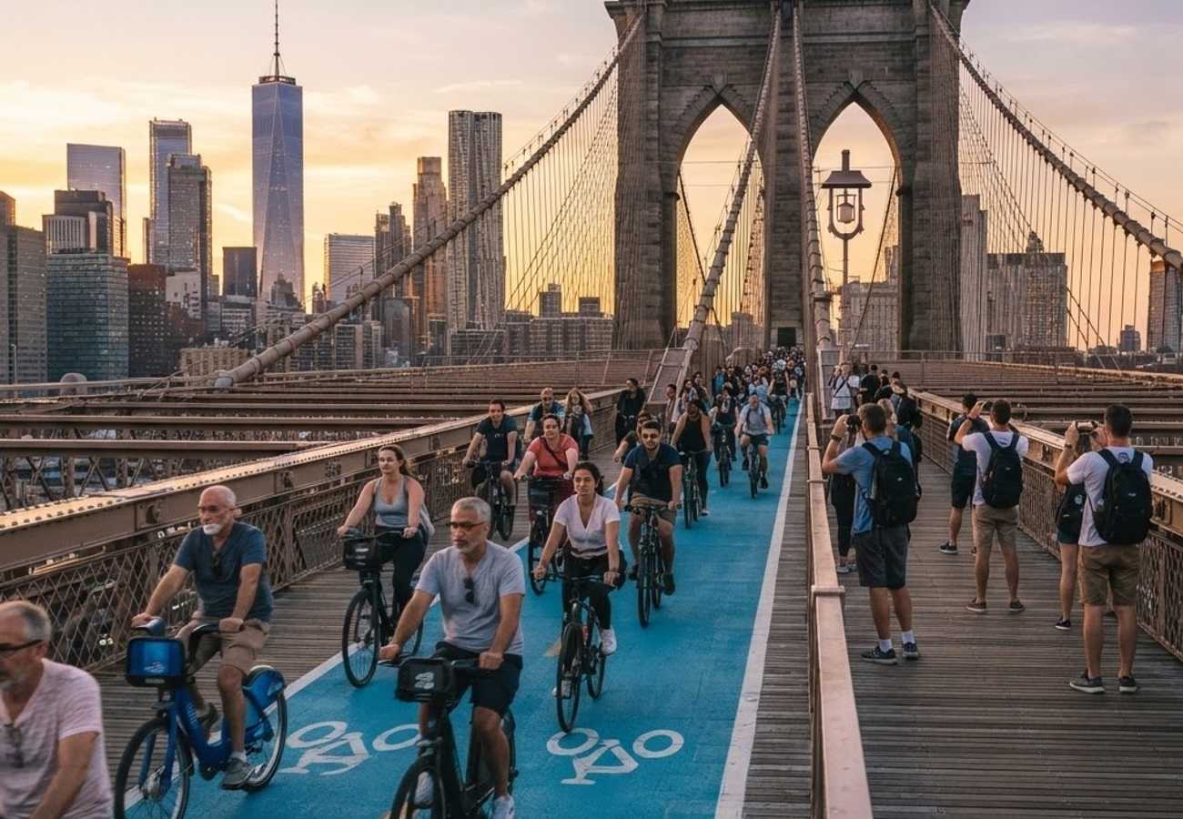 Brooklyn and Global Hubs Transform Urban Infrastructure into Bicycle Tourism Engines 2026