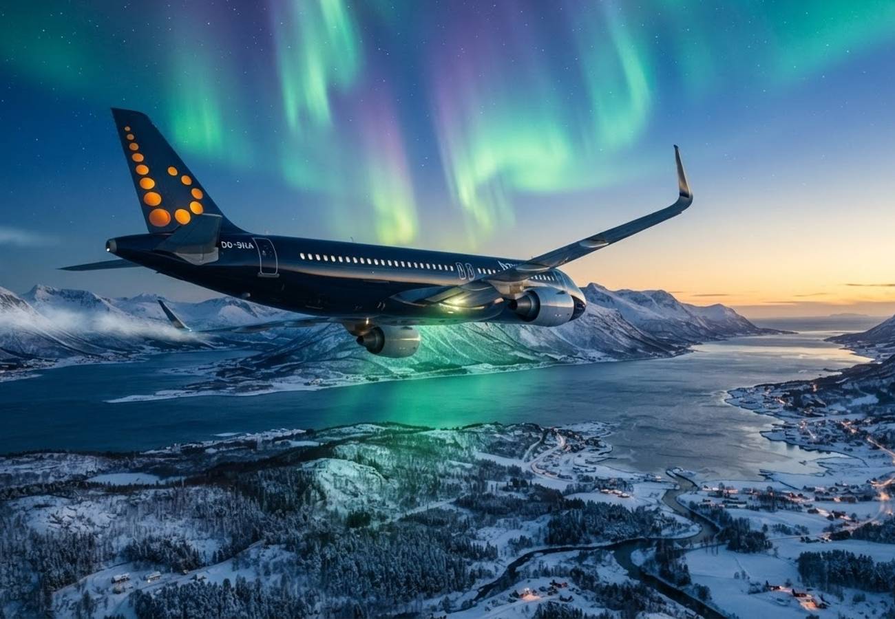 Brussels Airlines aircraft preparing for takeoff