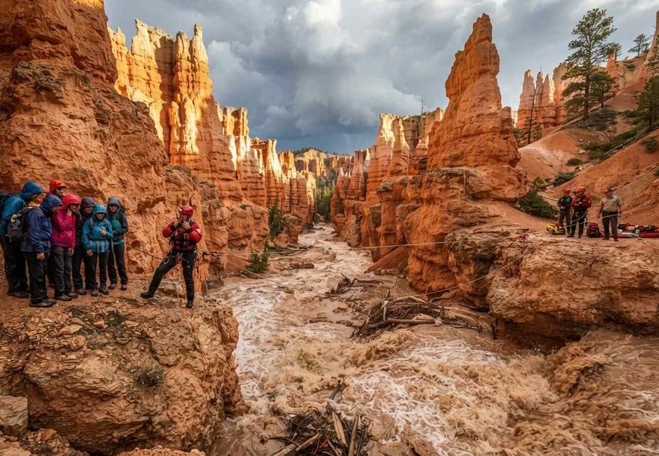 Bryce Canyon Flash Flood Rescue 2026: Analysis of National Park Hazards and Visitor Safety