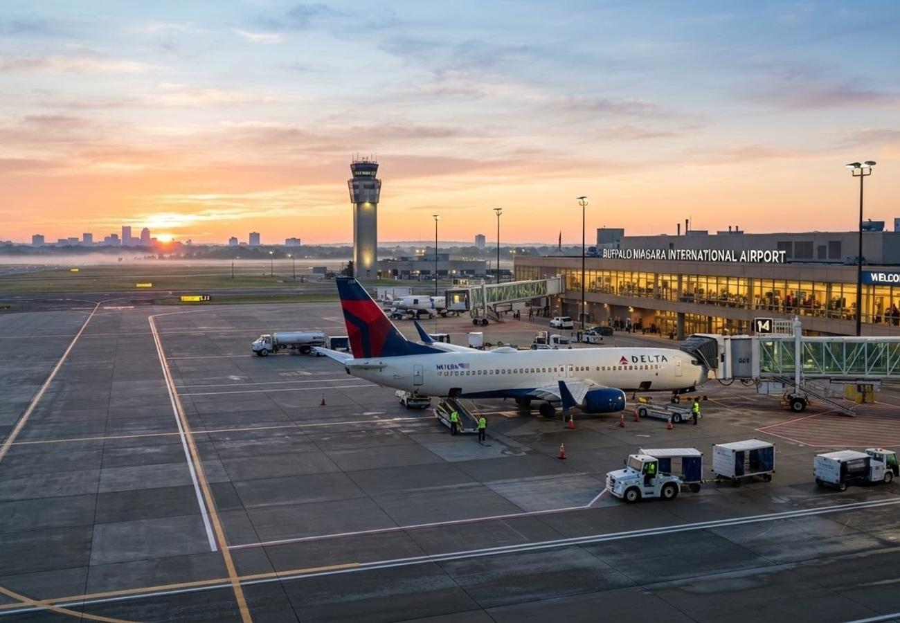 Buffalo Niagara International Airport Cites Circuit Fault for 2026 Flight Delays Amid Staffing Rumors