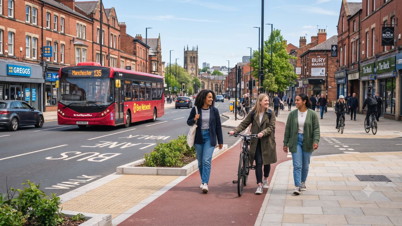 Transit Alert: Bury Reopens Market Street Following £5.7 Million Upgrade