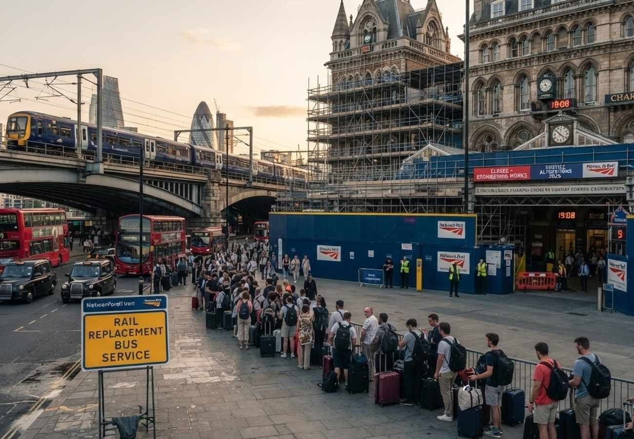 London Charing Cross and Waterloo East Closures Disrupt Southeastern Rail Services in 2026