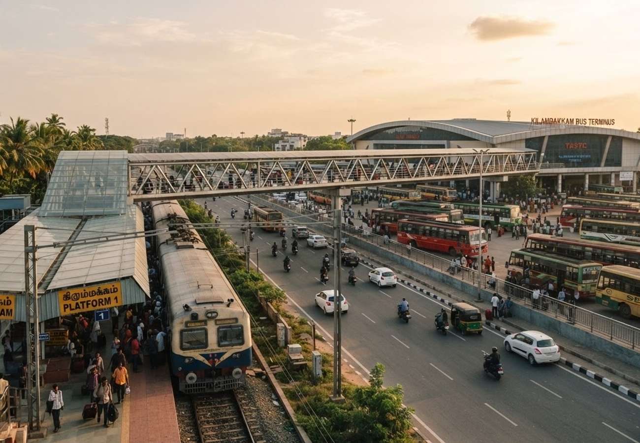Chennai Kilambakkam Railway Station Set for Deepavali 2026 Launch to Integrate Multimodal Transport