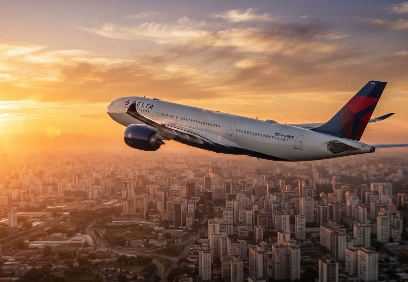 Delta Air Lines São Paulo to Atlanta A330neo Route Hits 99% Capacity Amid Surging Brazil Demand