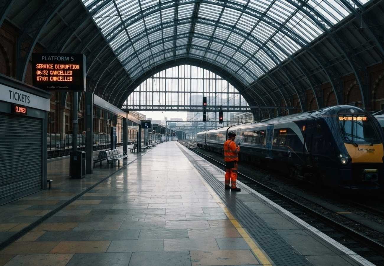 East Midlands Railway RMT Strike Action Disrupts London St Pancras Routes August Bank Holiday 2026