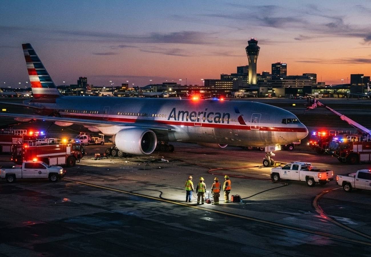 American Airlines Tire Blowout at Chicago O'Hare Triggers Emergency Response and Runway Delays in 2026