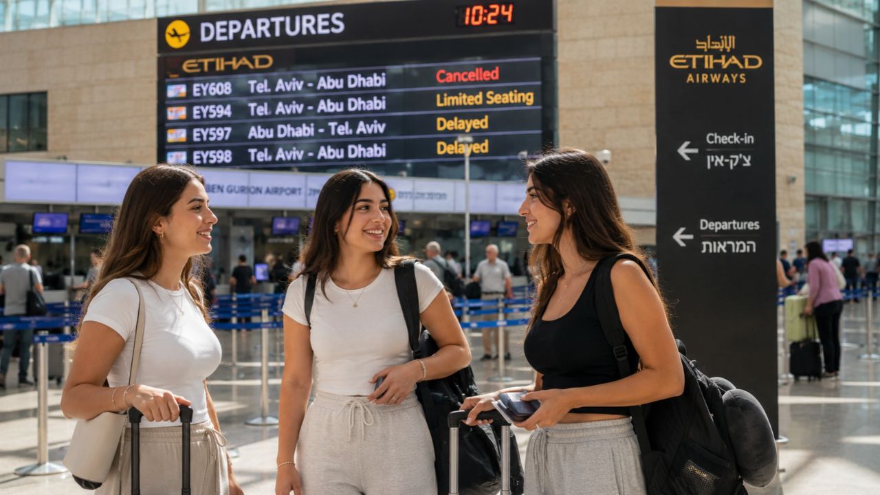 Transit Alerts: Ben Gurion Strike Disrupts Etihad Airways Flights
