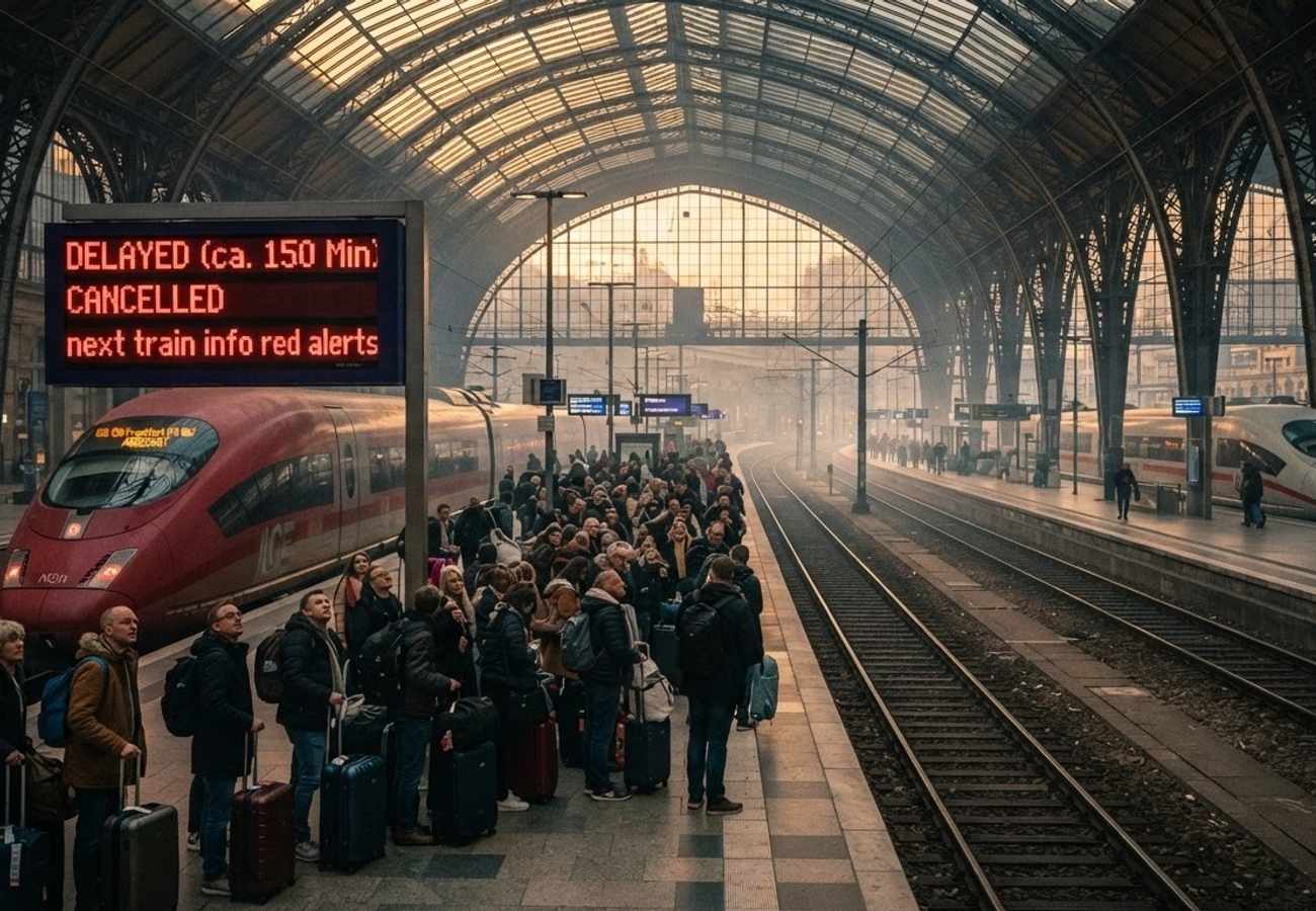 Deutsche Bahn Network Failures Trigger Widespread European Rail Disruptions in August 2026