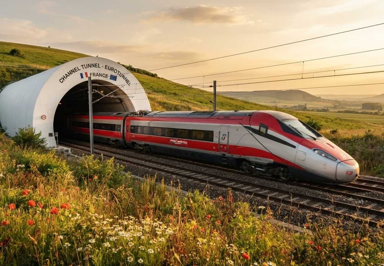 FS Italiane to Launch Paris-London High Speed Rail Service via Channel Tunnel by 2029
