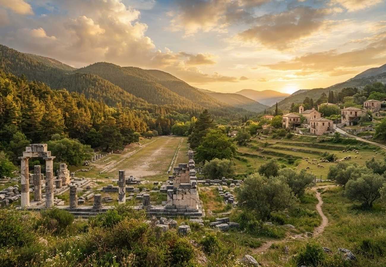 Sustainable travel landscapes in the Arcadia region of Greece