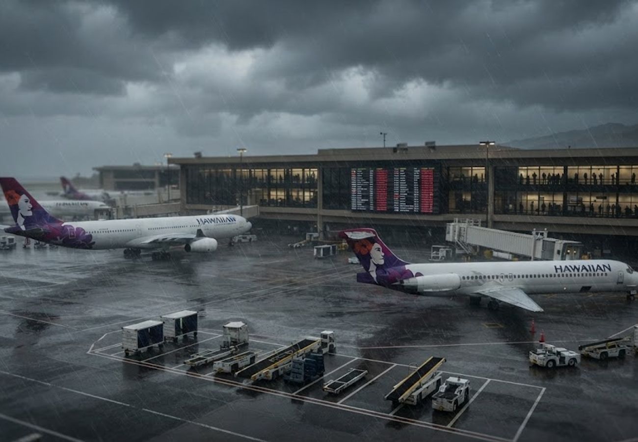 Hawaiian Airlines Cancels 77+ Flights as Hurricane Lala Disrupts Pacific Aviation 2026