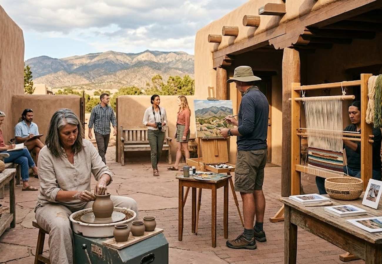 US Hobby Holiday Boom: Santa Fe and Niche Creative Retreats Drive 2026 Travel Trends