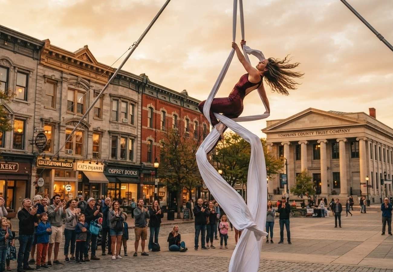 Hupstate Circus Festival 2026 Transforms Ithaca New York Into a Contemporary Arts Hub