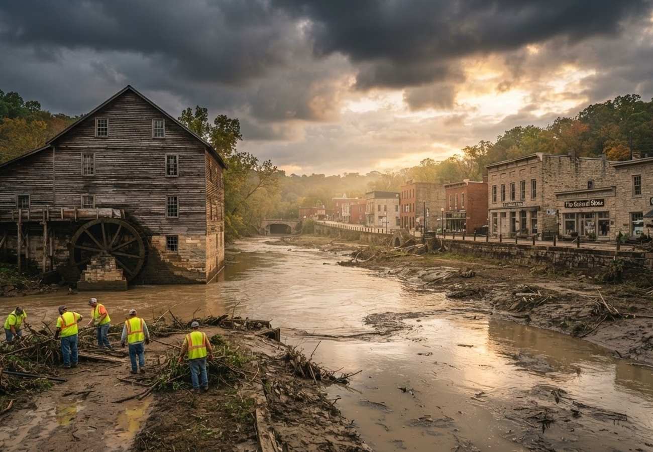 Indiana's Franklin County Tourism Recovery: Historic Metamora Faces Critical Rebuilding After 2026 Floods