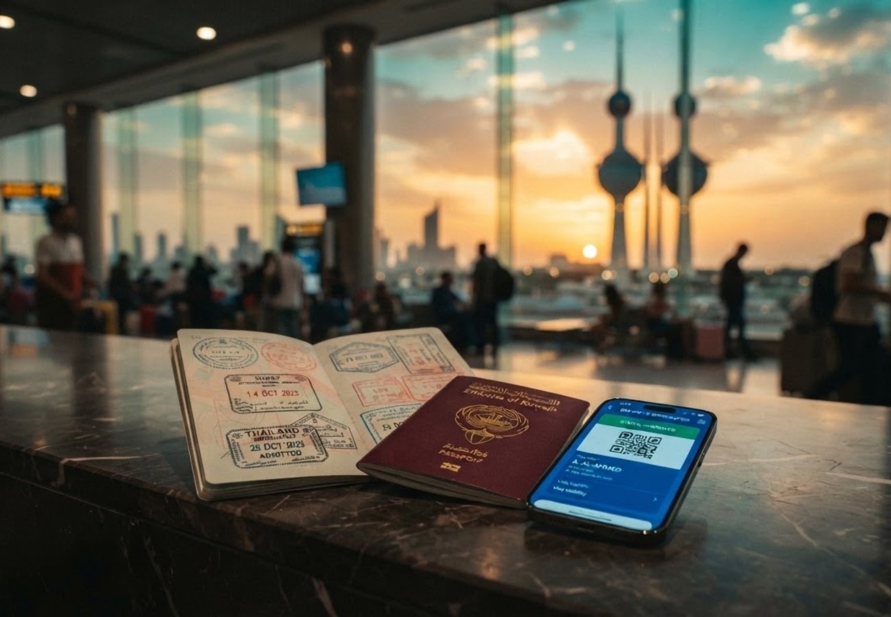 Kuwait immigration and visa processing center